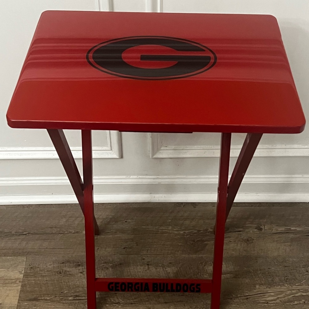 Georgia Bulldogs custom tv tray